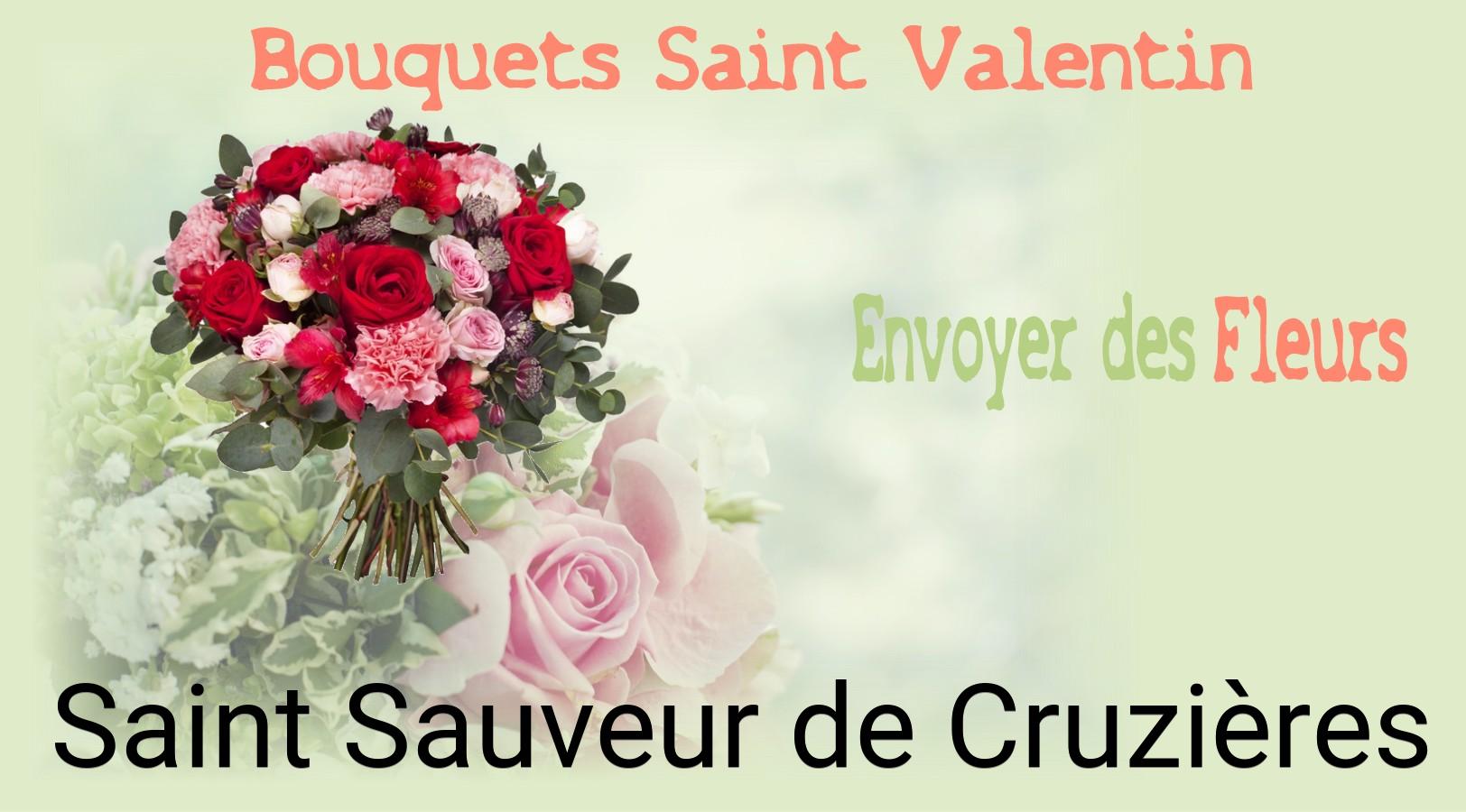 Roses de Saint-Valentin livrées à Saint-Sauveur-de-Cruzières